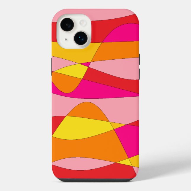 Funda Para iPhone Mod Abstracto (Reverso)