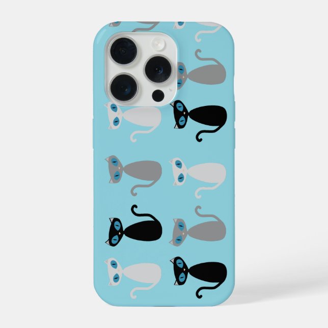 Funda Para iPhone Mod Cats Phone Case (Reverso )