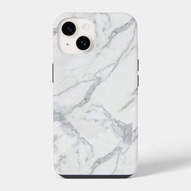 Funda Para iPhone moda de mármol tapa de iphone limpia de moda (Reverso )