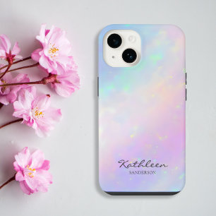 Funda Para iPhone 13 Pro Moda Girly Pink Monograma iPhone 13 Pro Funda