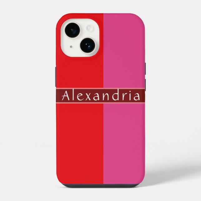 Funda Para iPhone Moda personalizada estrangulada (Reverso )