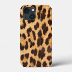 Funda Para iPhone 13 Mini moda safari trendy lunares de leopardo estampado d