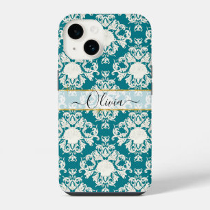 Funda Para iPhone 14 Modelo de la playa del damasco del océano del