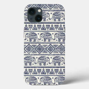 Modelo étnico azul del elefante