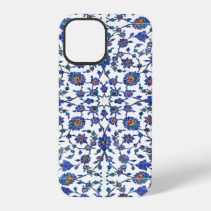 Funda Para iPhone 12 Pro Modelo floral turco hecho a mano antiguo de las