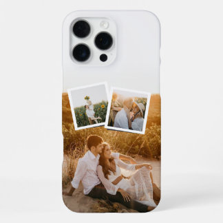 Funda Para iPhone 16 Pro Max Modern 3 Photo Layout Custom 