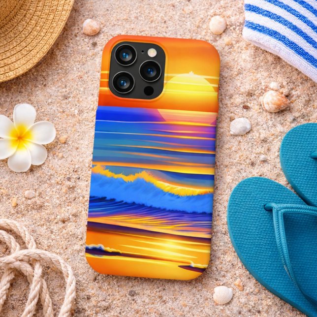 Funda Para iPhone Modern Beach Sunset  (Subido por el creador)