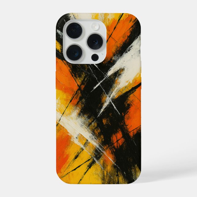 Funda Para iPhone Modern Expressionist Art Phone Cover (Reverso )