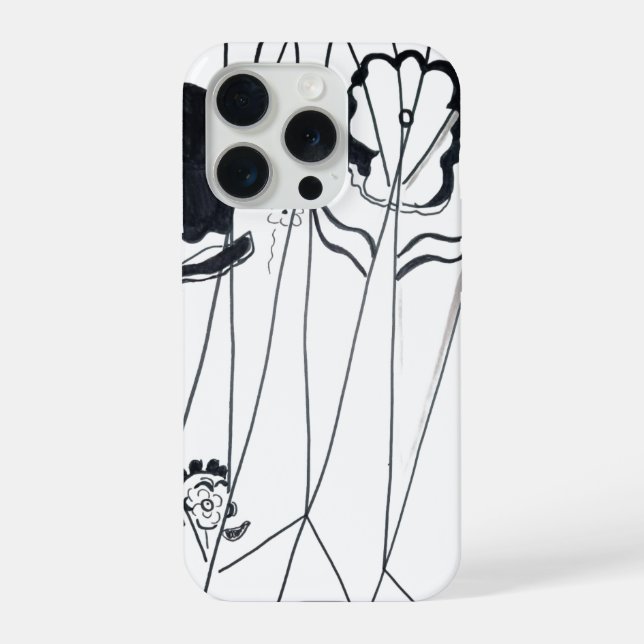 Funda Para iPhone Modern flowers (Reverso )