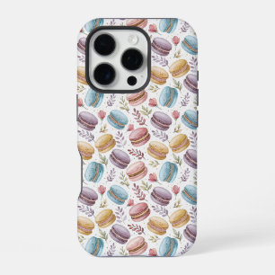 Funda Para iPhone 16 Pro Modern Fun Sweet Macaroons