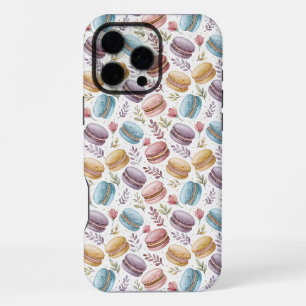 Funda Para iPhone 16 Pro Max Modern Fun Sweet Macaroons