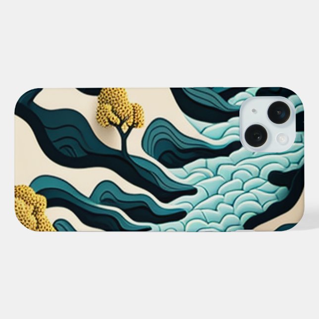 Funda Para iPhone Modern Landscape (Reverso Horizontal)