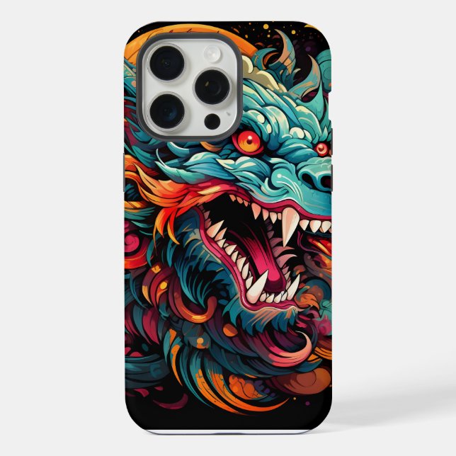 Funda Para iPhone Modern Oriental Dragon Majesty (Reverso )