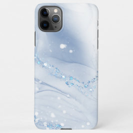 Funda Para iPhone 11Pro Max Modern Stone Dusty Blue Marble