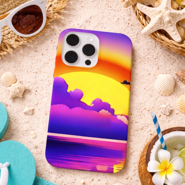 Funda Para iPhone Modern Sunset on Water (Subido por el creador)
