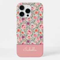 Modern Wildflowers with Name