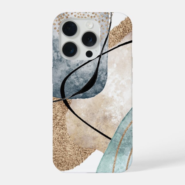 Funda Para iPhone Moderno Abstracto  (Reverso )