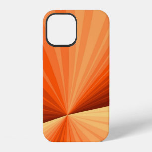 Funda Para iPhone 12 Moderno Gráfico Fractal Abstracto Naranja Rojo Vai