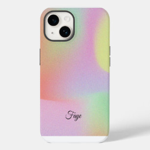 Funda Para iPhone 14 Moderno Sencillo Sencillo arcoiris gradiente galax