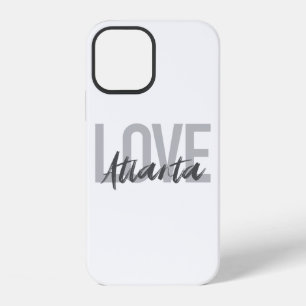 Funda Para iPhone 12 Moderno, simple, genial, diseño urbano. Amo Atlant