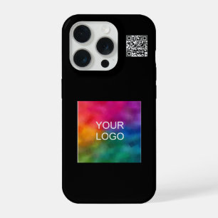 Moderno Simple Subir Código QR Logo Promocional
