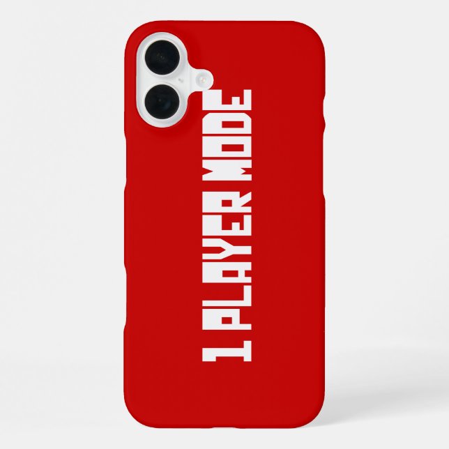 Funda Para iPhone Modo de un jugador (Reverso )