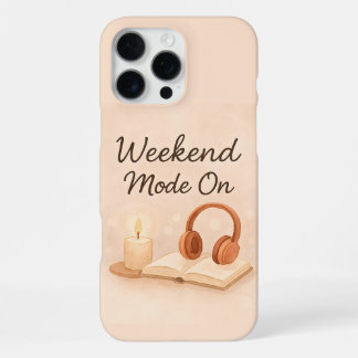Funda Para iPhone 16 Pro Max Modo fin de semana activado 