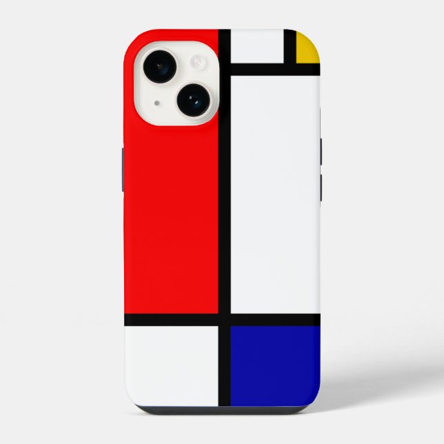 Funda Para iPhone Mondrian 1 (Reverso )