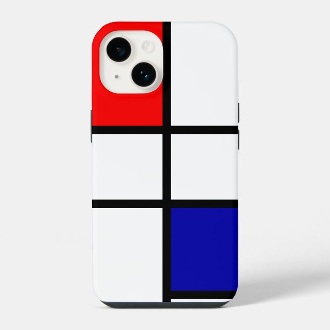 Funda Para iPhone Mondrian 3 (Reverso )