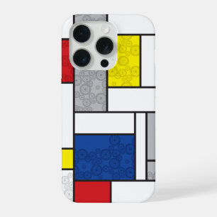 Mondrian Retro Círculos Minimalistas De Stijl Mod
