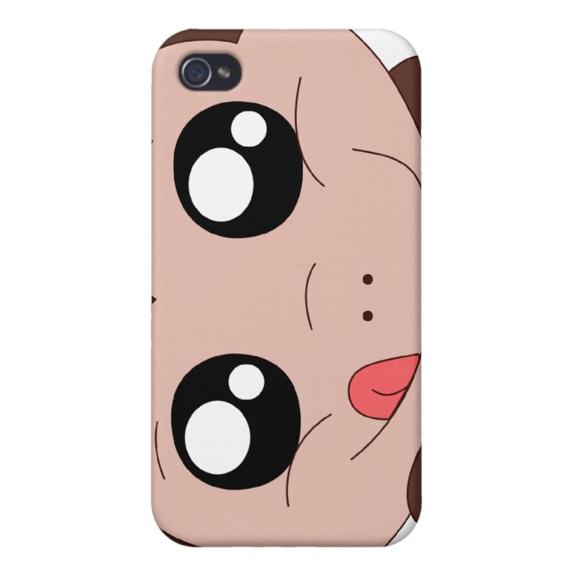 Funda Para iPhone Mono macizo en su teléfono (Atrás)