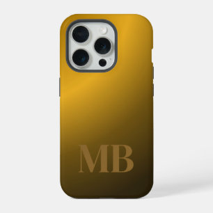 Monogram Modern Gold Tiger Eye