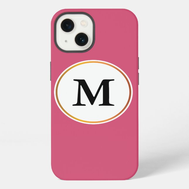 Funda Para iPhone monograma (Reverso )