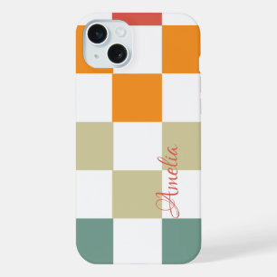 Monograma de línea retro elegante moderna