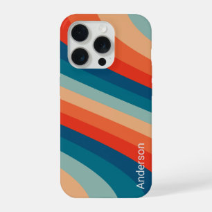Monograma de línea retro elegante moderna