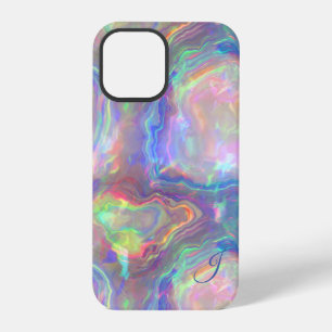 Funda Para iPhone 12 Pro Monograma de Ópalo