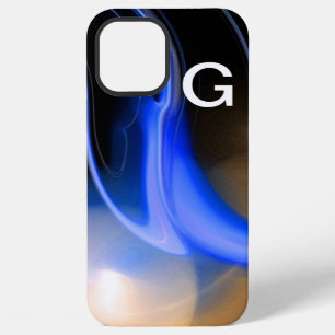 Funda Para iPhone 12 Pro Max monograma de PERLA ALIENÍGENA púrpura