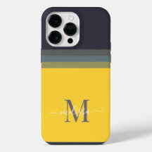 Monograma de personalizable con bloque de color de