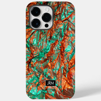 Funda Para iPhone 14 Pro Max Monograma del Personalizado irlandés de Relieve me