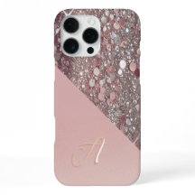 Monograma Elegante en Oro Rosa
