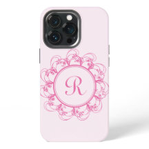 Monograma fantástico con estuche para iPhone de Sw