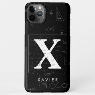 Funda Para iPhone 11Pro Max Monograma matemático - Funda Xavier iPhone 11Pro M