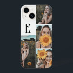 Funda Para iPhone 14 Monograma Moda de cosecha blanca<br><div class="desc">El funda minimalista presenta un monograma con fuente vintage.</div>