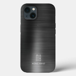 Monograma Moderno Negro