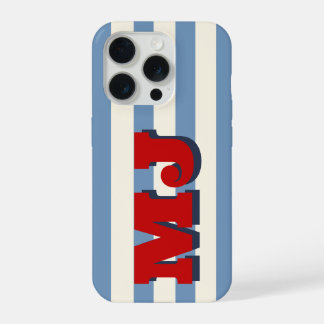 Monograma Negrita Personalizada, Franja Americana