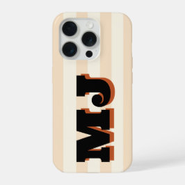 Monograma Negrita Personalizada, Franja Neutral