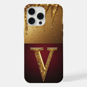 💎 Monograma V de Glitter Velvet con Goteo Persona