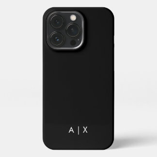 Funda Para iPhone 13 Pro Monogramado de nombre simple de pareja