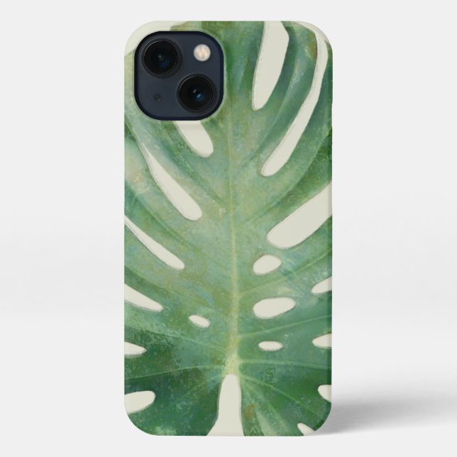 Funda Para iPhone Monstera Leaf (Reverso )