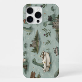 Funda Para iPhone 16 Pro Max Monstruo del Lago Ness
